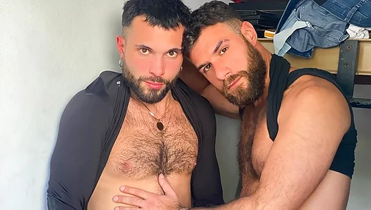 Rodrigo El Santo Dominates Eric Deen in Sizzling Steamy Anal Threesome - 18+