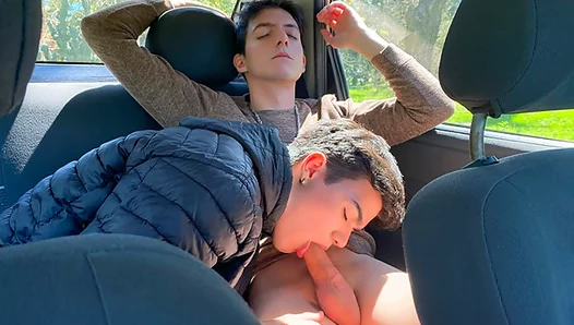Dylans Steamy Ride: Seducing Tony In the Back Seat of a Sweltering Cab - 18+