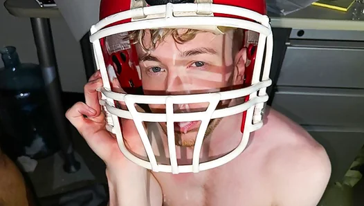 Jesses First Time Initiated by Fraternity Hotties Jay, Jordan Zacc After Losing Game –