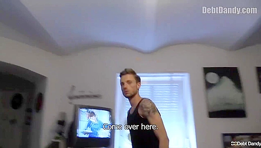 Muscular Twink Bends Over for Rear Punishment Servitude – DebtDandy