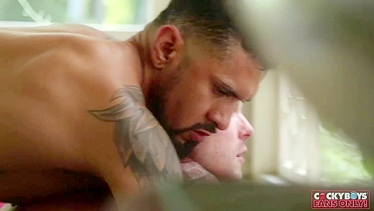 Boomer Banks Devin Franco Dominate Arrogant Twink Asses in Intense Threeway Anal Rodeo