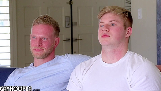 Studly DILF Rick Ravishes Troys Tight Hole with His Thick, Meaty Shaft – GayHoopLa