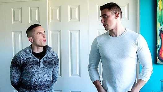 Dante Spencers Steamy Raw Encounter: Spur-of-the-Moment Anal Thrills on NextDoor