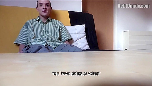 Steamy Debt Relief: Broke Boys Face Down Dildo Ride to Financial Freedom