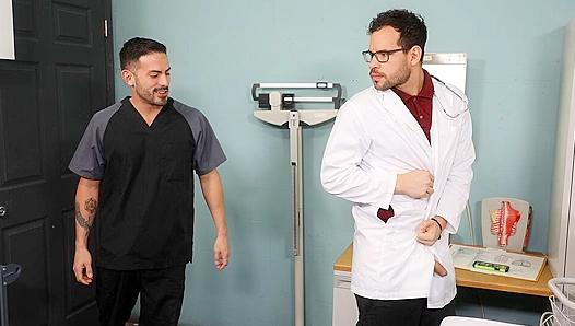 Cesar Rossi Dominates: Intense Oral Pleasure Leads to Hungry Raw Sex with Dr. Angel