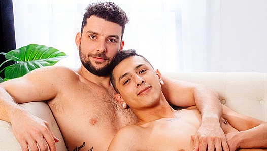 Freddie Daze Dominates Mateo Vices Hole in Raw, Aggressive Threeway – CockyBoys