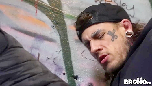 Ryan Bo Sinn Unleashes Raw Passion in a Desolate, Echoing Warehouse Fuck Session –