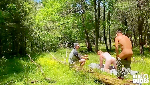 Jax Kyle Conquer Natures Trail for a Raunchy Raw Forest Romp with Thirio