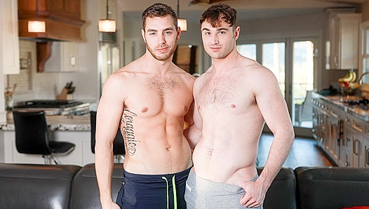 Neighboring Heat: Carter Michaels Wild, Deep Anal Threesome - Boston Takes It Raw