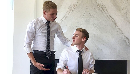 Holy Communion Turns Sacred Ritual into Lewd Lust as Charming Eric Ravishes Lukas Stones
