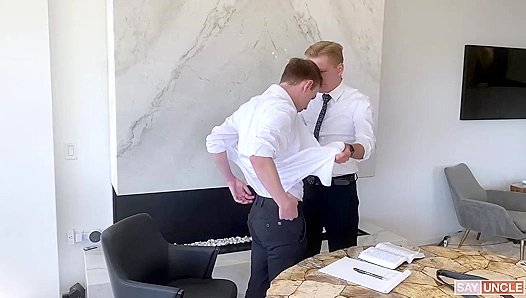 Holy Communion Turns Sacred Ritual into Lewd Lust as Charming Eric Ravishes Lukas Stones