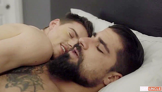 Curious Stepson Lev Ivankov Relishes Raw Passion with Dominant Stepdad Ryan Bones –