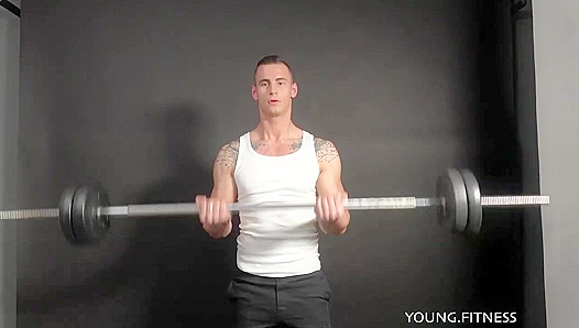 Oiled Ripped Physique Exposed: Glistening Pecs on Display - Sexy Muscle Thirst 18+