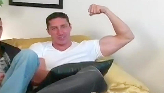 Steamy Audition Turns Explicit as Magnus Diego Angel Expose Massive Erections