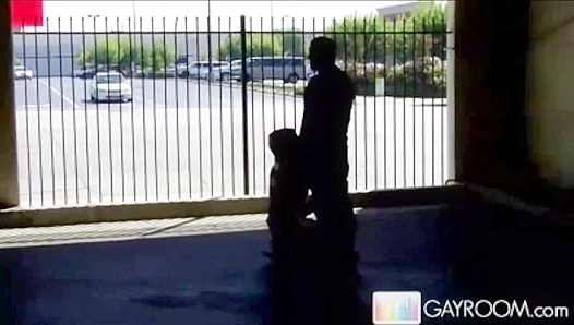 Steamy Parking Garage Blowbang — Hidden Gay Desire Unleashed – XXX