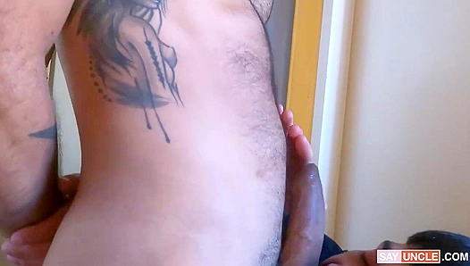 Milo and Gustavos Thirsty Desire: Devouring Each Others Latin Spill – Deep Gaping + Thick