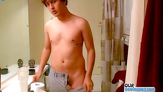 Raw Passion Ignites as Slim Hunters Hung Desire is Sated by Fleshlight – OurBoyfriends