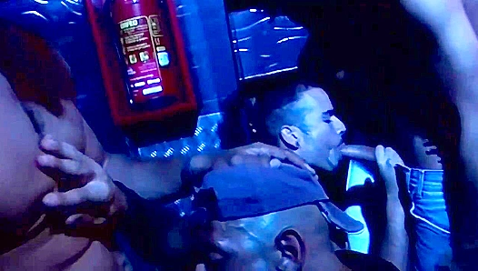 Steamy Club Orgies: Party Boys Gone Wild on Each Others Hung Cocks