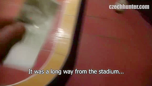 Czech Stallions Insatiable Appetite: Devouring Thick Meat Ends in Messy Face-Fuck Frenzy