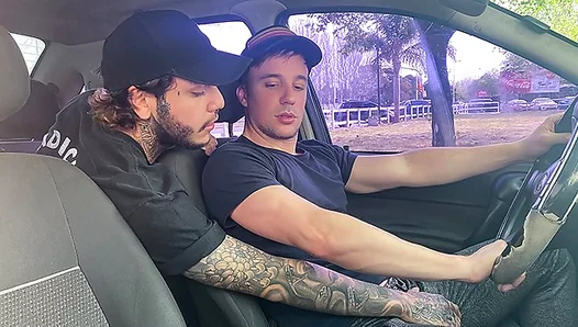 Jonas Matt Devours Chiwis Tight Rear Entrance in Sizzling Backseat Rendezvous – 18+