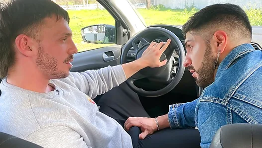 Steamy Impulse: Forbidden Car Encounter Ignites Passion When Phones Are Left Behind