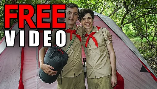 Scouts Monster Cock Takes Center Stage Under Starry Skies – Filthy Camping Frenzy