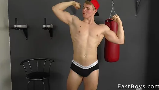 Young Muscle Hunks Steamy First-Time Gay Audition Filled with Raw Desire – TinyGays 18+