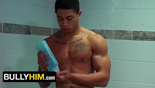 Steamy Campus Rendezvous: Brainy Boys Ass Taken Hard by Muscular Stud – Explicit 18+ Anal