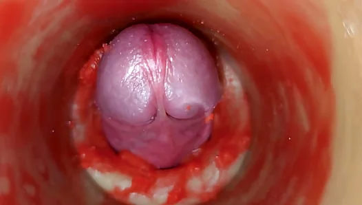 Bareback Bliss Ignited: 4K POV of Steamy Spermless Spill Inside