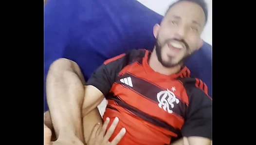 Sweaty Victory: I Thrust My Hung Cock Deep into the Goalies Ass for a Post-Game Bareback