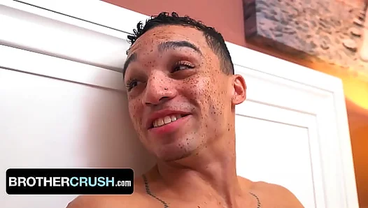Sibling Showdown: Hung Bros Face Off for the Wildest Deep-Throat Blow Job -
