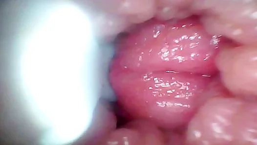 Intimate Discovery: Up Close Look at Wifes G-Spot from Inside – RolePlay EDU 18+