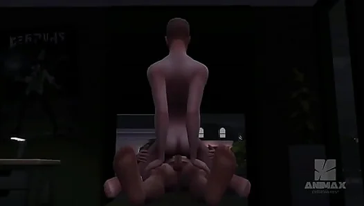 Stepdads Sweaty Embrace Ignites Forbidden Lust – Sims Gay Fantasies 18+