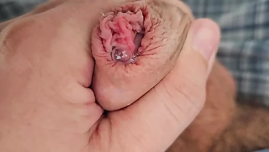 Drenched Desire: Intense Close-Ups Reveal a Pouty Face Begging to Be Fed – GayPornVault