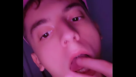 Twinks Toilet Temptation: Lapping Up Piss After a Peek - Naughty 18+ Fun