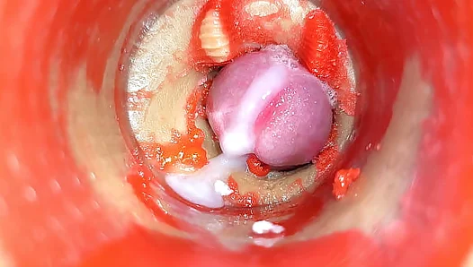 Deep Throat POV: Tiny Twink Swallows Huge Double Cream Pies - ASMR Delight