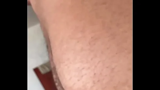 Veiny Erection Struts in Tighty-Whities, Every Detail Exposed