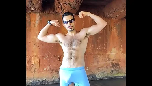 Riverbanks Heat Up: Sun-Kissed Studs Swollen Dick Revealed Under Open Skies – Steamy