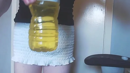 Leaking Boys Tiny Hole Begs for Fingers as He Showcases Soaked Pink Pucker –