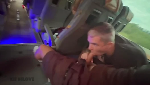 Hot Stranger Blow Job on Moving Bus Ends in Steamy Hotel Climax – XXXGayScene 18+