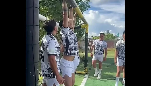Soccer Players Sweltering Thirst: Steamy Gay Encounters Amidst Sweat and Sun
