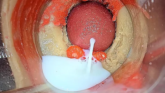Squirting Orgasm Caught Live: Thrilling 4K POV of Riding a Load-Filled Cunt