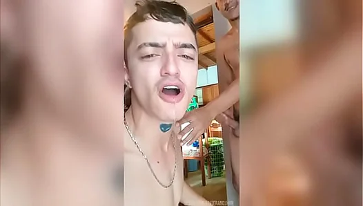 : Deepthroat Thrills: Gaping His Throat on a Giant Meaty Dick – ExtremeGayPleasure 18+