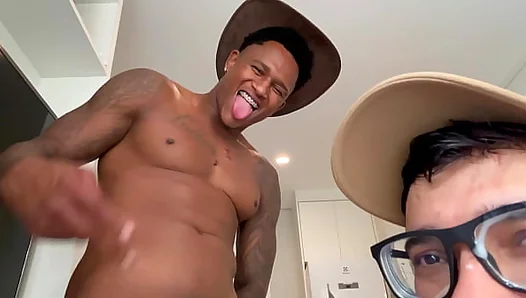 Goiano Gets Stretched Wide by John Ricks Huge Black Cock – Interracial Gay Fucking