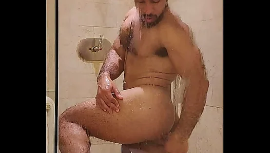 Latin Stallions Thick Meat on Full Display - Shower Showdown of Endless Thirst