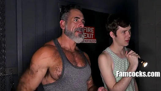 Stepdad Devours Stepsons Hung Massive Dick in Steamy Anal Fuck - TinyGays 18+