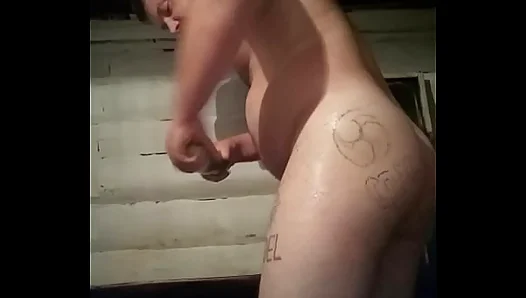 Extra Long Cucumber Stretches My Tight Hole to the Limit - Anal Bliss for 18+