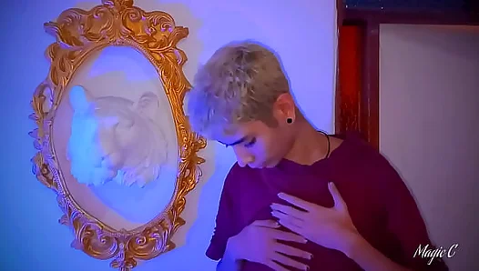Catching Every Thrust: Live Cam Shows Off Massive UnCut Cock in Masturbation Session –