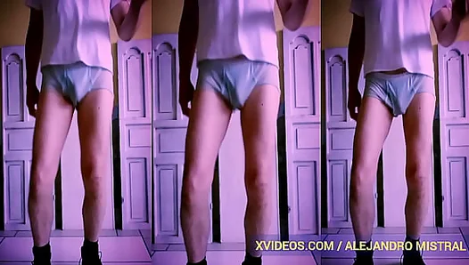 Muscle Daddy Alejandros Sexy Underwear Showcase: Unleashing His Fetish Appeal –