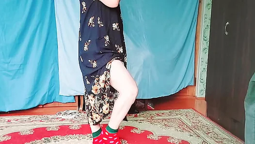 Blonde Milf Cutie Served Up Steamy Realness in a Flirty Dress by Adorable Gay YouTuber –